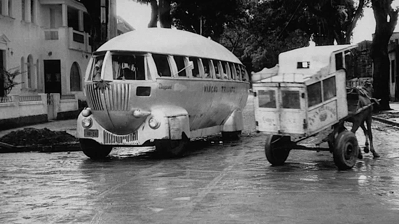 Illustration for article titled Sleek and Sexy Bus Concepts from the Future that Never Was